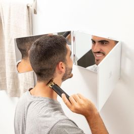 Espejo para baño con luz LED y visión 360º InnovaGoods Espejo para baño con luz LED y visión 360º InnovaGoods
