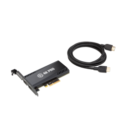 Elgato Game Capture 4K Pro Capturadora de Video para Gaming 4K HDR y HDMI 2.1 Precio: 362.50000017. SKU: B13RZL282P