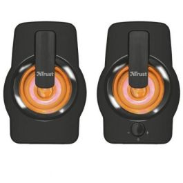 Trust Altavoces Gemi RGB 22948 / 12W / 2.0 Compactos con Iluminación LED RGB para PC y Portátil