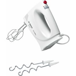 Bosch MFQ3030 Batidora de mano CleverMixx 350 W con 4 velocidades, función Turbo, varillas y ganchos, Blanco Precio: 47.49999958. SKU: S7601513