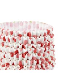 Kinvara Set 150 Moldes de Papel con Puntos Surtidos 10,5 cm para Repostería, Azul, Lila, Rojo, Verde (Set de 48)