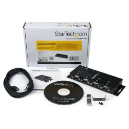 Hub USB Startech ICUSB2324I Negro