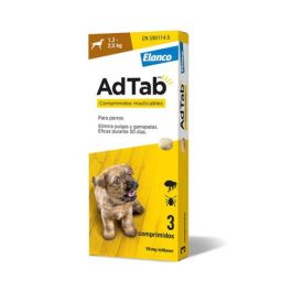 Nayeco Adtab Perro 3 Comprimidos 1,3-2,5 kg Precio: 31.5000004. SKU: B1B6HZRBA5