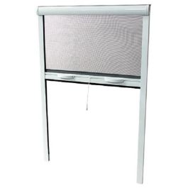 Fenetre Mosquito Net L125 x H145 cm en aluminio lacado blanco - Invisor en ancho y altura. Fenetre Mosquito Net L125 x H145 cm en aluminio lacado blanco - Invisor en ancho y altura.