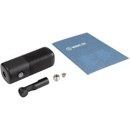 Elgato Wave DX Micrófono para PC Cardioide 50-15000 Hz 24 bit 96 kHz con Reducción de Ruido y Control de Volumen Giratorio