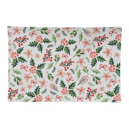 DKD Home Decor Individual de Mesa Navidad Tradicional en Poliéster Verde Rojo con Estampado Muerdago 45x30 cm Pack 12 Unidades Precio: 13.1043. SKU: B1CVV4W89L