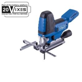 Sierra de calar - SCHEPPACH - 20V IXES - Hoja 152 mm - 1000 a 3000 movimientos/min - sin batería ni cargador - BC-JS254-X Precio: 79.88999953. SKU: B1B2GJ3TWS