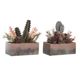 DKD Home Decor Planta Cactus 2 Unidades Naranja Rosa PP EVA 9 x 22 x 19 cm Precio: 27.59000013. SKU: S3043384