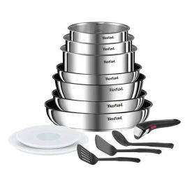 Tefal Ingenio Kitchen Battery 13 PCS, inducción, acero inoxidable, no palo sostenible, emoción en L897DS04 Precio: 153.99000023. SKU: B13XQZ4X2S