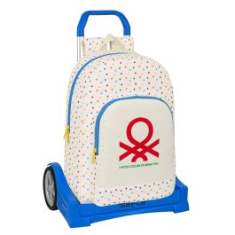 Mochila Escolar con Ruedas Benetton Topitos (30 x 46 x 14 cm) Precio: 37.79000005. SKU: S4308029
