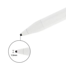 Leotec ePen Lápiz Digital Stylus Universal para Pantallas Táctiles Android iOS Windows, 13g, Blanco, Batería 12-18h