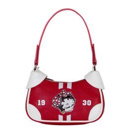 Bolso Fancy Casual Varsity Betty Boop Burdeos