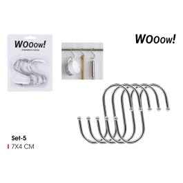 Set de 5 ganchos para cocina 7x4 cm - Wooow (48 Cajas) Set de 5 ganchos para cocina 7x4 cm - Wooow (48 Cajas) Precio: 39.58999968. SKU: B1HD4GVCC3