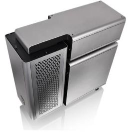 Thermaltake Caja Gaming ATX Ultra Tower Level 20 "TG 3-Fan" Aluminio Negro Gris con Ventana
