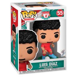 Funko Figura POP Luis Diaz Liverpool 9cm Figura Vinilo en Caja Regalo