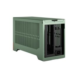 Fractal Design Terra FD-C-TER1N-03 Small Form Factor (SFF) Verde, Compatible con Mini-ITX, Aluminio y Nuez