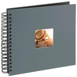 Hama 94879 Álbum Hama Fine Art Spiral gris 28x24 50 páginas negras