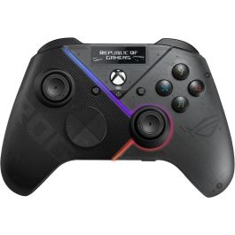 Asus ROG Raikiri Pro Mando para PC y Xbox | Pantalla OLED, Conectividad Trimodo USB-C, Bluetooth, 2.4 GHz RF, DAC ESS, Jack 3.5mm, Negro