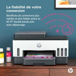 HP Smart Tank 7605 Multifunción Recargable WiFi Fax Dúplex Blanca