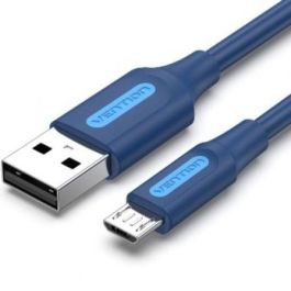 Cable USB 2.0 Vention COLLF/ USB Macho - MicroUSB Macho/ Hasta 60W/ 480Mbps/ 1m/ Azul Precio: 4.79000038. SKU: B152ZM5JY3