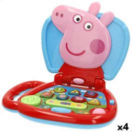 Ordenador de juguete Peppa Pig Inglés 20 x 17 x 14 cm Multicolor (4 Unidades) Precio: 62.89000047. SKU: B1GVKKT2ZG