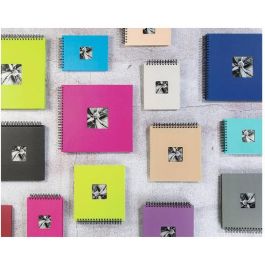 Hama 94879 Álbum Hama Fine Art Spiral gris 28x24 50 páginas negras