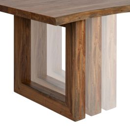 Mesa Comedor Marrón Madera de Acacia 240 X 100 X 76 cm