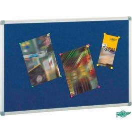 Faibo Tablero Corcho 90x120 cm Marco De Aluminio Tapizado En Textil Gris Precio: 85.88999991. SKU: S8420583