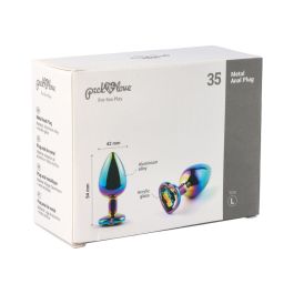 Plug Anal Pick&Love Nº 35 Multicolor (9,5 cm)