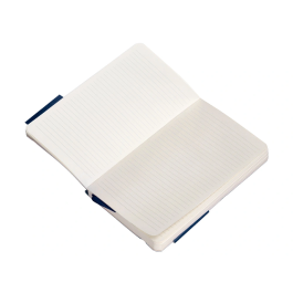 Antartik Cuaderno A6 Tapa Blanda Rayas Azul Marino 100 Hojas 80gr FSC