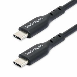 Cable USB-C Startech USB2CC4MBKE Negro Cable USB-C Startech USB2CC4MBKE Negro