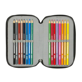 Portatodo Hot Wheels Multicolor 12,5 x 19,5 x 5,5 cm 37 Piezas