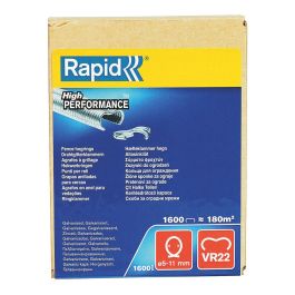 Rapid Grapas o anillos para cercas Vr22 1.6m, para mallas de alambre de 5-11mm, 1000 piezas, Ref. 40108810