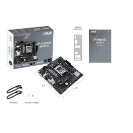 Placa Base Asus Prime A620M-K Socket AM5/ Micro ATX