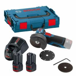 Bosch Professional GWS 12V-76 Amoladora Angular Inalámbrica 12V, Motor EC Sin Escobillas, Diseño Compacto y Ergonómico para Cortes Rápidos