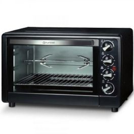 Grunkel HR-48RMRUSTI Horno Eléctrico de Sobremesa 48L 2000W con Convección, Rustidera, Temporizador, Negro/Acero Inoxidable Precio: 131.69000031. SKU: B1D5R8R3CA