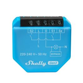Shelly Módulo switch 1L Gen3 Wi-Fi BT