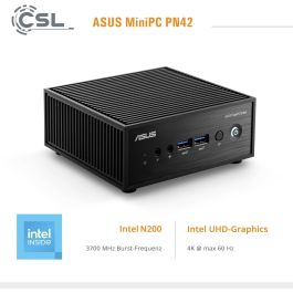 ASUS PN42-BBN200MV Mini PC Intel N200 Negro Sin SO