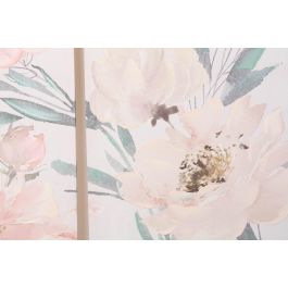 DKD Home Decor Cuadro Shabby con Flores Multicolor en Lienzo y MDF 135x55 cm (3 Unidades) Hecho a mano DKD Home Decor Cuadro Shabby con Flores Multicolor en Lienzo y MDF 135x55 cm (3 Unidades) Hecho a mano