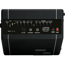 HIWATT GO40 Amplificador Acústico Combo 40W con Batería y Bluetooth para Guitarra y Micrófono con Reverb