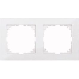 MERTEN MEG4020-3619 M-Pure Marco de 2 enchufes polarweiß Precio: 27.69000058. SKU: B16YPAY2PR