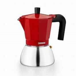 Cafetera Italiana BRA INOX RED 9T Rojo 470 ml Precio: 27.50000033. SKU: B18XDQ4FRH