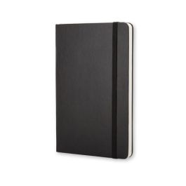 Moleskine Libreta Clásica Tapa Dura Negra QP012 A6 Lisa 9x14cm 192 Hojas