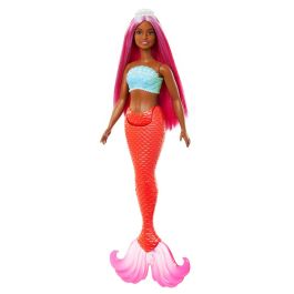 Barbie HRR02 Muñeca Sirena Dreamtopia Cola Rígida Surtida +3 Años
