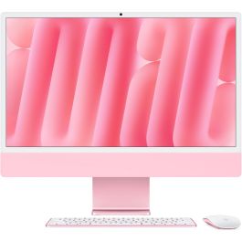 Apple 24-inch iMac with Retina 4.5K display: Apple M4 chip with 10-core CPU and 10-core GPU. 16GB. 512GB SSD - Pink