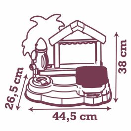 Smoby Stitch Beach Bar Juego de Mesa para Niños a Partir de 3 Años