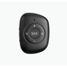 Leotec LETRACKER02K Localizador GPS 4G Negro con Botón SOS y Detector de Caídas