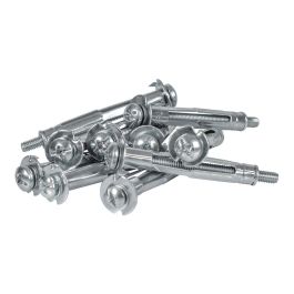 Rapid Taco de expansión metálico Ø8x46 tornillo m4x58, resistencia 25 kg, especial pladur, 10 unid Rapid Taco de expansión metálico Ø8x46 tornillo m4x58, resistencia 25 kg, especial pladur, 10 unid