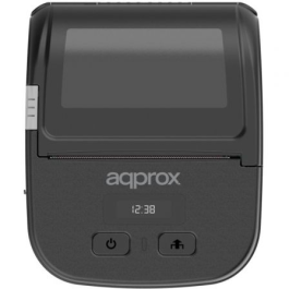 Approx appPOS80PORTABLEWIFI Impresora Térmica Portátil 80mm USB Bluetooth WiFi Negra para Tickets y Etiquetas