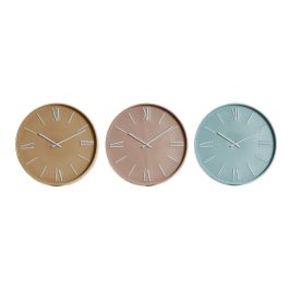 Reloj Pared Urban DKD Home Decor Azul Mostaza 4 x 30 x 30 cm (3 Unidades) Precio: 27.50000033. SKU: B193G44R9B